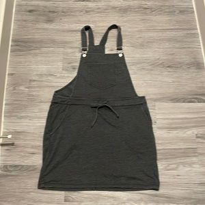 Z SUPPLY gray overall dress